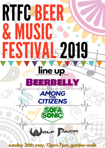 Beer and Music Festival line up